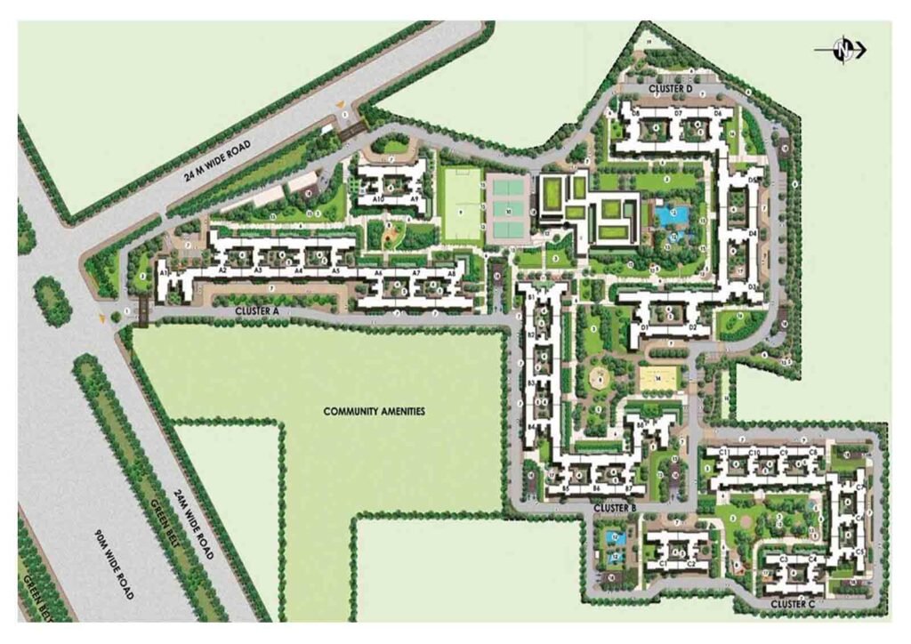 Ireo The Corridors Site Plan
